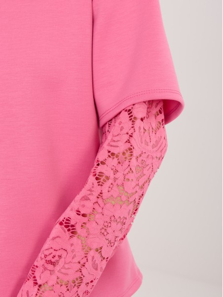 Bluzka-IT-BZ-22128.27-ciemny różowy