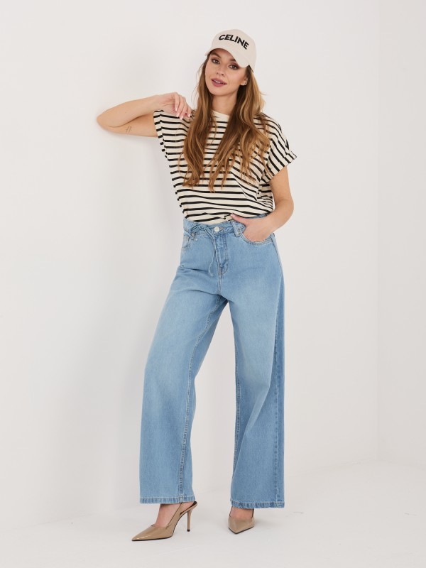 Spodnie-D80033BB62629L219-niebieski