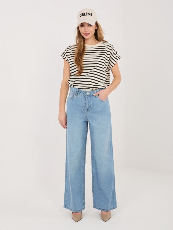 Spodnie-D80033BB62629L219-niebieski