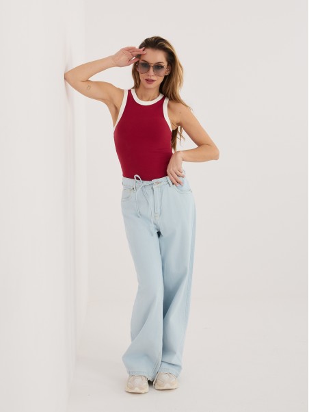 Kelnės-D80033BB62629L221-šviesiai mėlynos