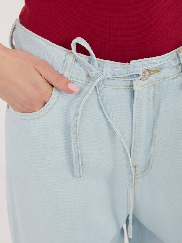 Kelnės-D80033BB62629L221-šviesiai mėlynos