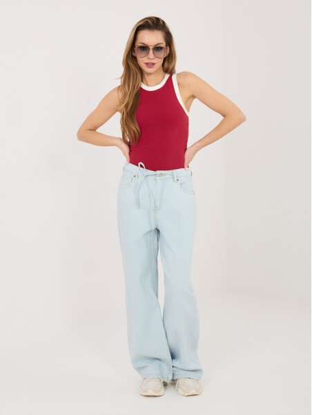 Kelnės-D80033BB62629L221-šviesiai mėlynos