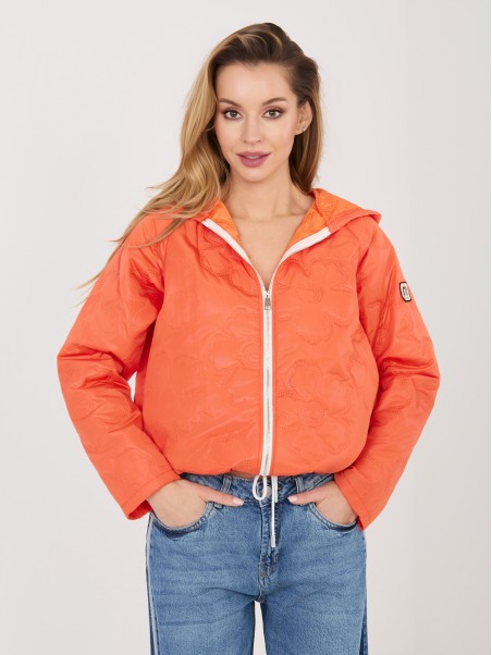 Kurtka-IT-KR-FL10126.86-pomarańczowy