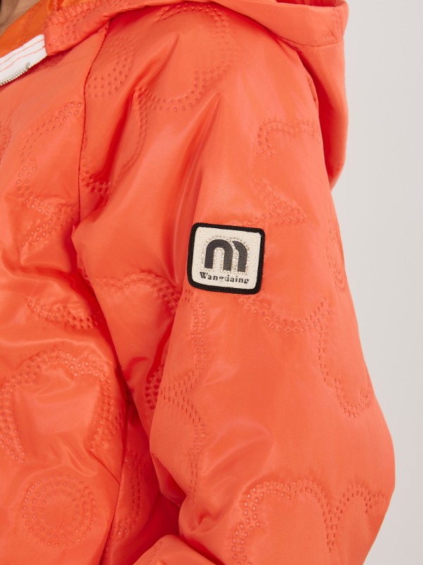 Kurtka-IT-KR-FL10126.86-pomarańczowy