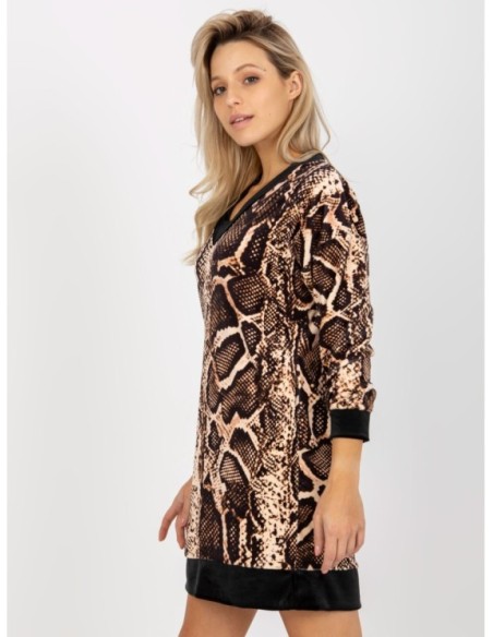 Tunika-RP-TU-8189-4.09-juodos-smėlio spalvos