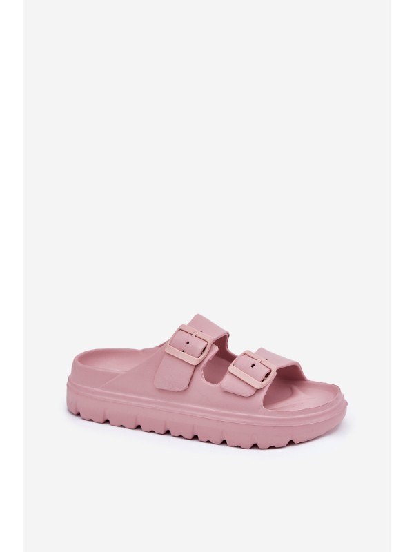 Women's Foam Platform Slippers Pink Melorea