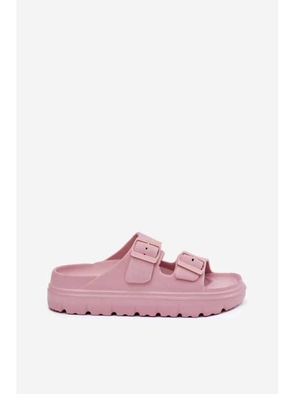 Women's Foam Platform Slippers Pink Melorea