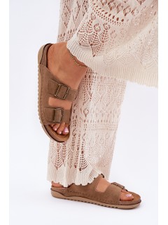 Ladies Preventive Slippers Inblu Brown AA000068