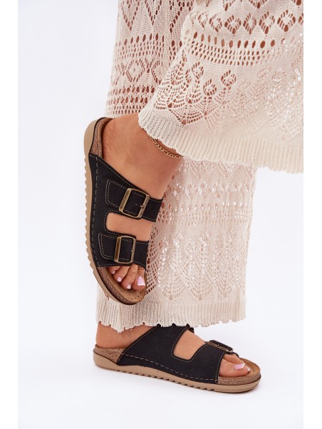 Ladies Preventive Slippers Inblu AA000068 Black