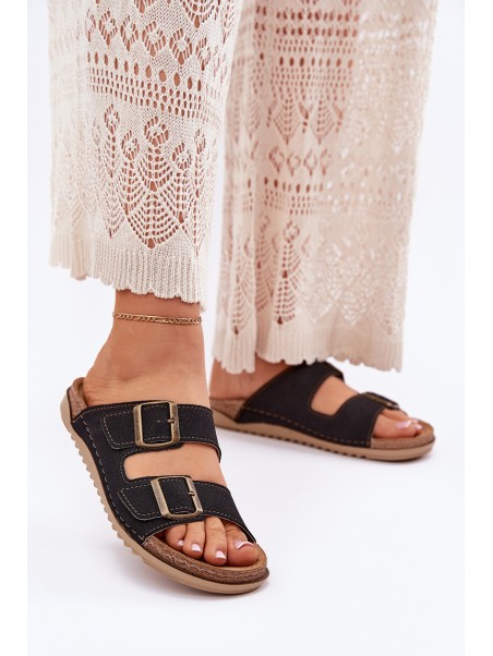 Ladies Preventive Slippers Inblu AA000068 Black