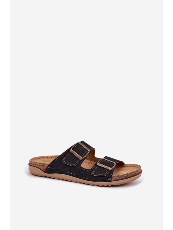 Ladies Preventive Slippers Inblu AA000068 Black