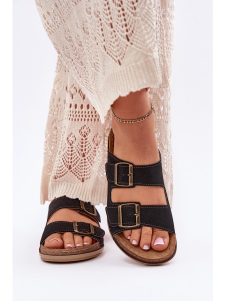 Ladies Preventive Slippers Inblu AA000068 Black