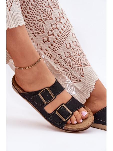 Ladies Preventive Slippers Inblu AA000068 Black