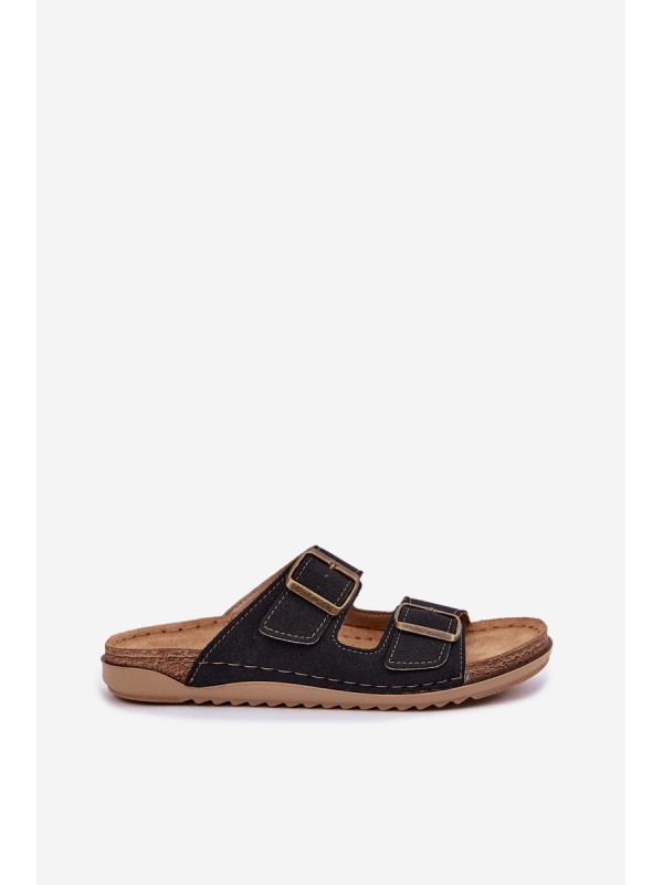 Ladies Preventive Slippers Inblu AA000068 Black