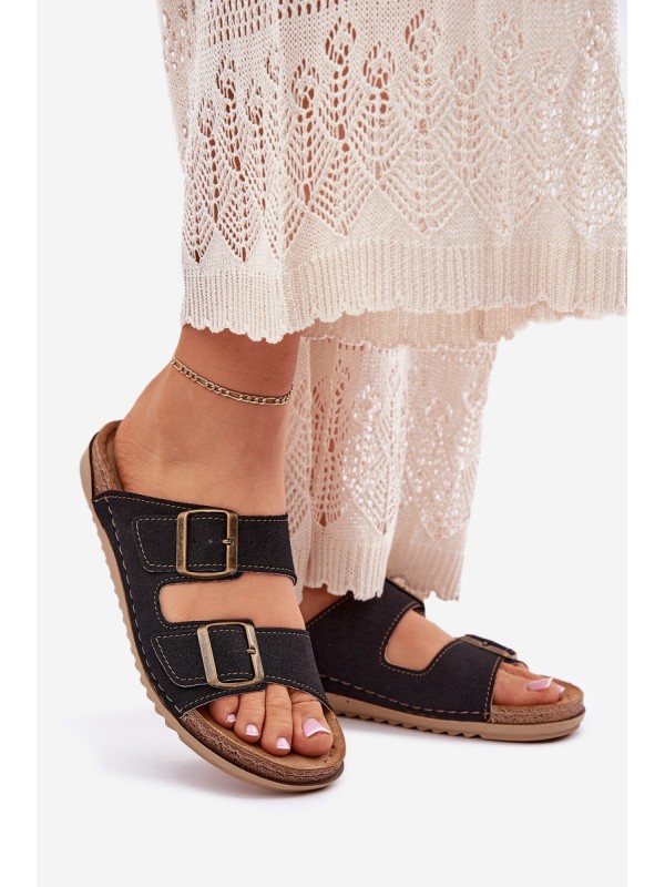 Ladies Preventive Slippers Inblu AA000068 Black