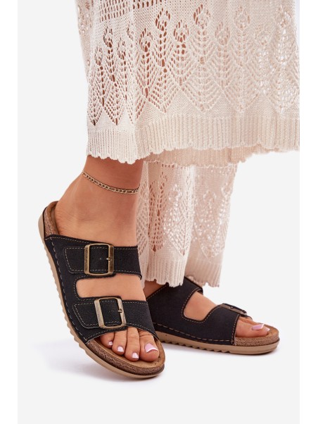 Ladies Preventive Slippers Inblu AA000068 Black