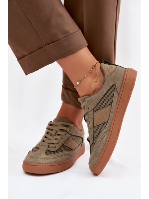 Women's Sneakers Big Star TT274761 Khaki 2