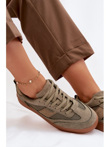 Moteriški sportbačiai Big Star TT274761 chaki spalvos