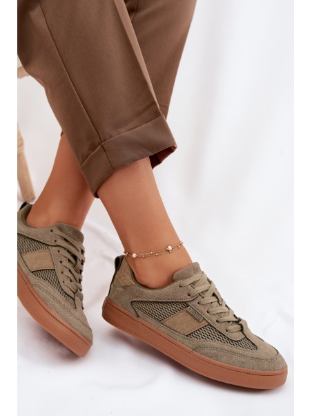 Moteriški sportbačiai Big Star TT274761 chaki spalvos