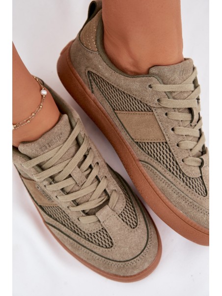 Moteriški sportbačiai Big Star TT274761 chaki spalvos