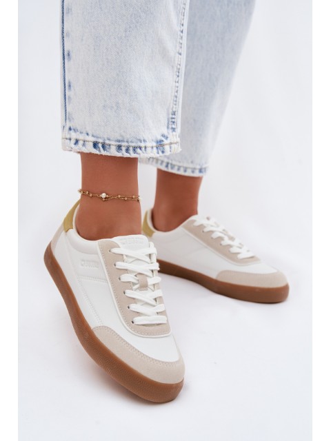 Women's Sneakers Made of Eco Leather Big Star TT274310 White 2