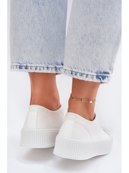 Women's Platform Sneakers Big Star TT274269 White