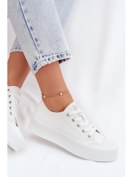 Women's Platform Sneakers Big Star TT274269 White