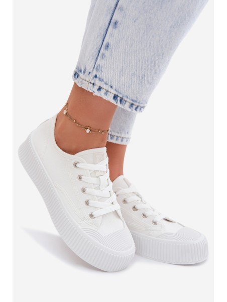 Women's Platform Sneakers Big Star TT274269 White