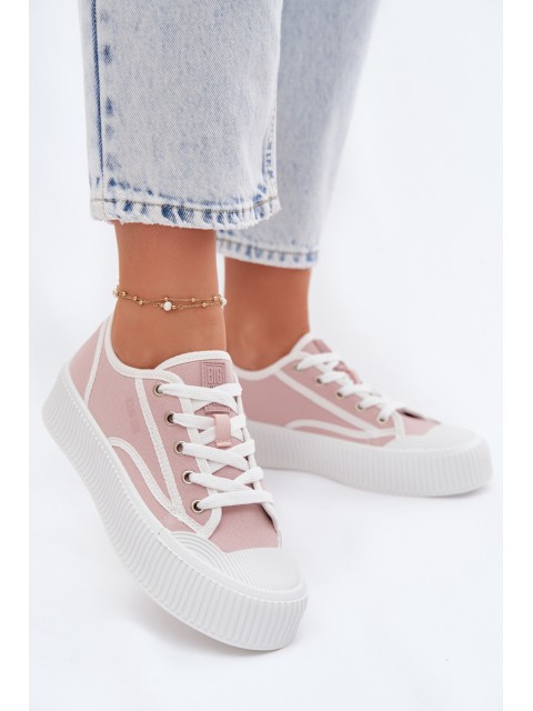 Women's Platform Sneakers Big Star TT274270 Pink 2