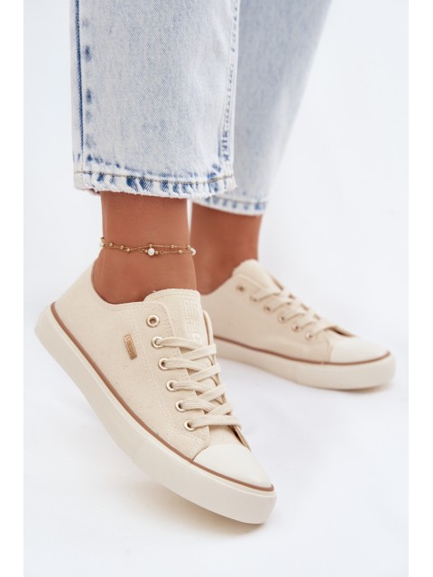 Women's Low Sneakers Big Star TT274773 Beige 2