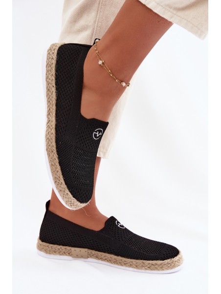 Women's Espadrilles Vinceza 13659 Black