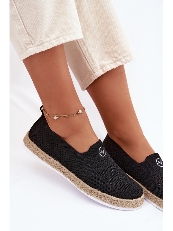 Women's Espadrilles Vinceza 13659 Black