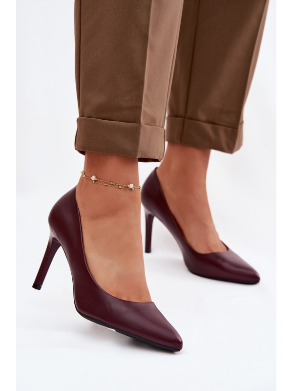 Eko odos aukštakulniai Sergio Leone 1339 bordo spalvos