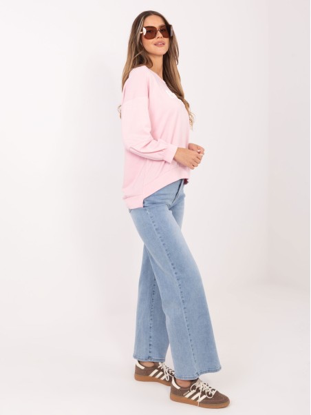 Bluza-RV-BL-A1221.13-jasny różowy