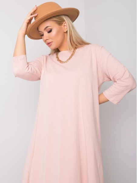 Suknelė-RV-SK-5763.84P-šviesiai rožinė