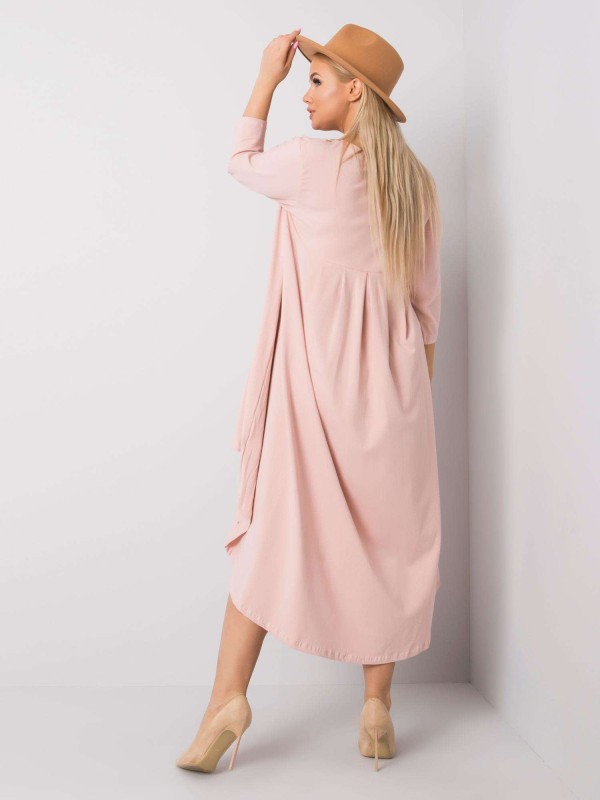 Suknelė-RV-SK-5763.84P-šviesiai rožinė