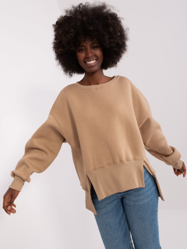 Džemperis-EM-BL-757.83P-tamsiai smėlio spalvos