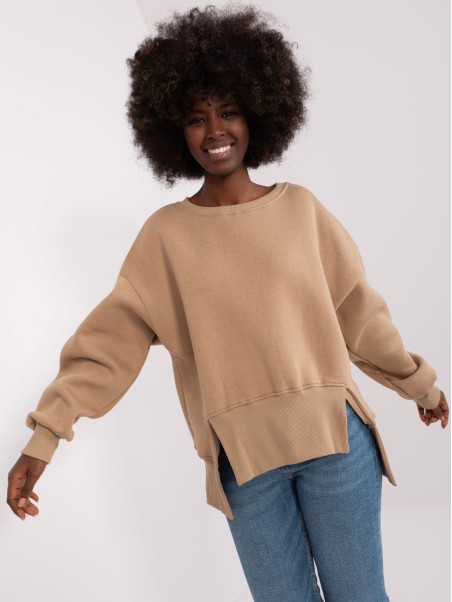 Džemperis-EM-BL-757.83P-tamsiai smėlio spalvos