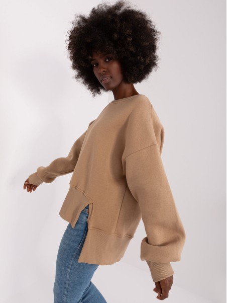 Džemperis-EM-BL-757.83P-tamsiai smėlio spalvos