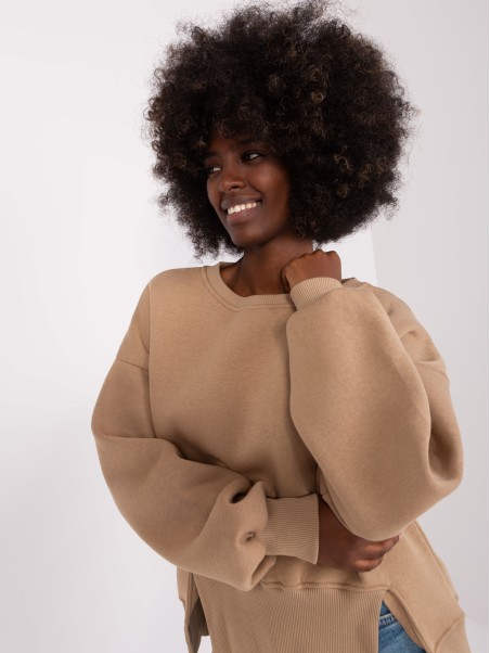 Džemperis-EM-BL-757.83P-tamsiai smėlio spalvos