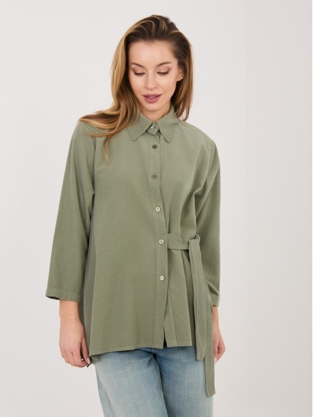 Marškinėliai-IT-KS-FL10188.27-chaki spalvos