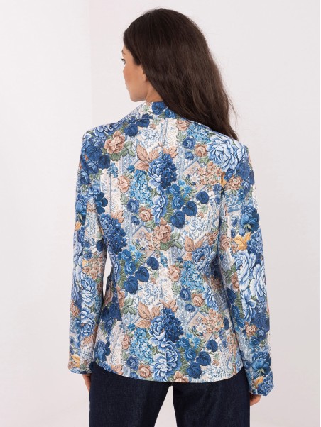 Švarkas-IT-MA-FL9928.15-tamsiai mėlyna