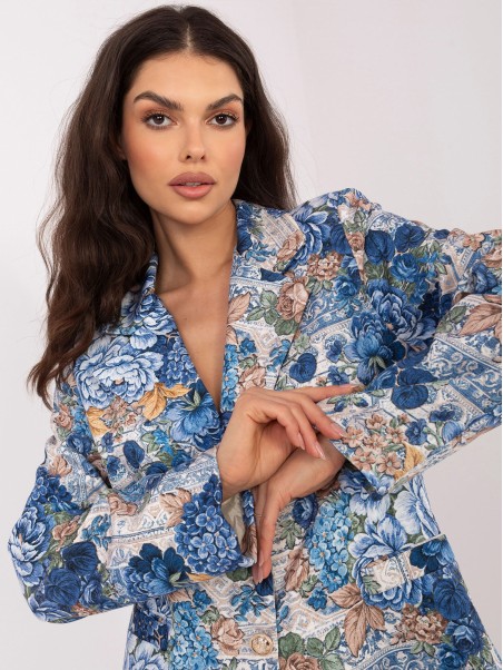 Švarkas-IT-MA-FL9928.15-tamsiai mėlyna