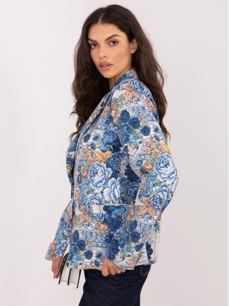 Švarkas-IT-MA-FL9928.15-tamsiai mėlyna