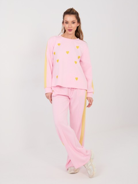 Sportinės kelnės-IT-DR-22211.90-šviesiai rožinės