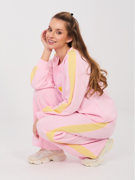Sportinės kelnės-IT-DR-22211.90-šviesiai rožinės