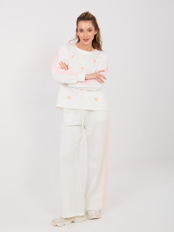 Sportinės kelnės-IT-DR-22211.90-ecru