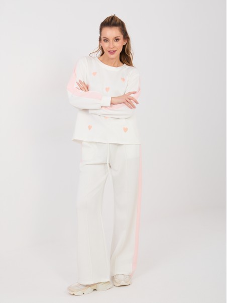 Sportinės kelnės-IT-DR-22211.90-ecru