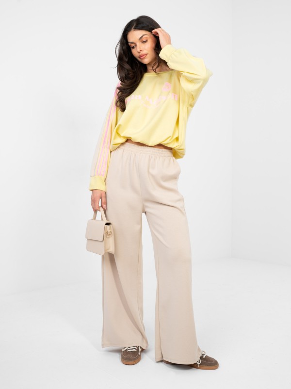 Sportinės kelnės-IT-DR-22227.91-smėlinės