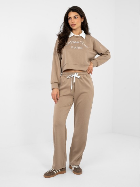 Džemperis-IT-BL-22212.82-tamsiai smėlio spalvos